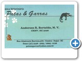 Cínica Veternária Patas e Garras
Fone: 47 - 3348-4293 / 9965-2126
R: Almirante Barroso, 376 Centro Itajaí SC